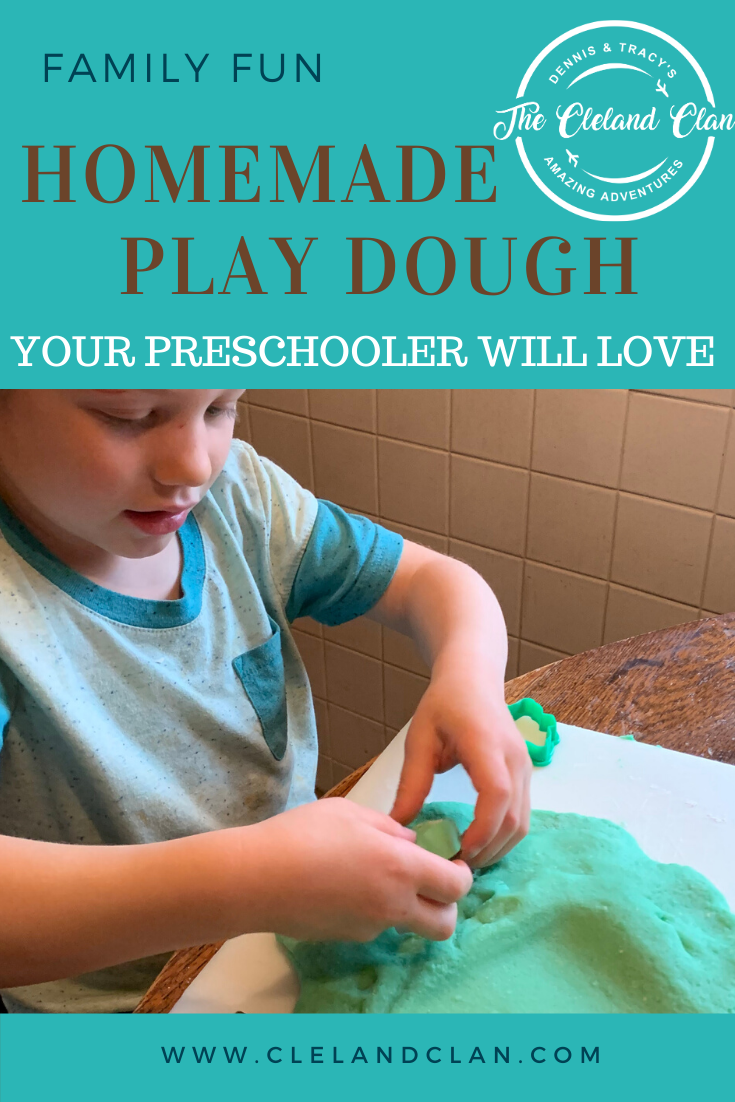 Easy Homemade Play Dough - The Cleland Clan